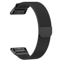 eses Milan Pull for Garmin - Fekete, QuickFit 26mm