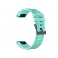 eses Szilikon mintás szíj Garminhoz - Mint, QuickFit 22 mm