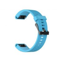 eses Szilikon szíj Garminhoz - Kék, QuickFit 20 mm