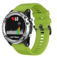 eses Szilikon szíj Garminhoz - Zöld, QuickFit 20 mm