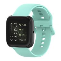 eses Szilikon szíj Fitbit Versa-hoz - S méret, menta