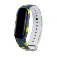 Karkötő Xiaomi Mi Band 5, Mi Band 6 és Amazfit Band 5 modellekhez - Ananászos mintázatú