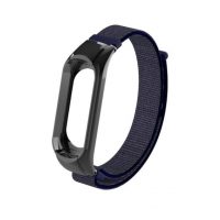 eses Nylon szíj a Xiaomi Mi Band 3-hoz - Kék