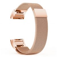 eses Milanes stroke Fitbit Charge 3 készülékhez - Rózsa arany