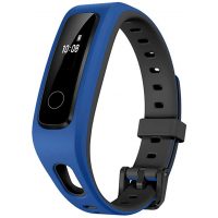 eses Szilikon szíj a Honor Band 4 Running Edition-hoz - Fekete és kék