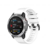 eses Sport szilikon szíj Garminhoz - Fehér, QuickFit 26 mm