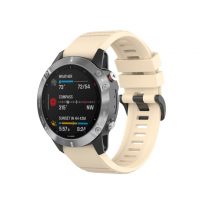 eses Sport szilikon szíj Garminhoz - Bézs, QuickFit 22 mm