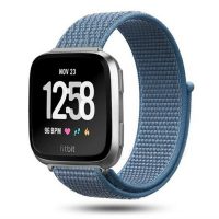 eses Nylon szíj Fitbit Versa-hoz - Kék