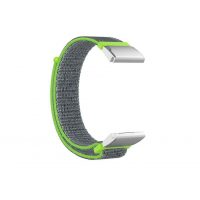 eses Nylon pánt Garminhoz - Szürke Zöld, Ezüst QuickFit 22 mm-es QuickFit 22 mm