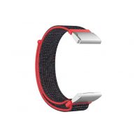 eses Nylon pánt Garminhoz - Szürke Rózsaszín, Ezüst QuickFit 22 mm