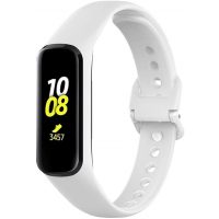 eses Szilikon szíj Samsung Galaxy Fit 2 telefonhoz - Fehér