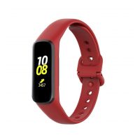 eses Szilikon szíj Samsung Galaxy Fit 2-höz - Piros