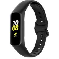 eses Szilikon szíj Samsung Galaxy Fit 2-höz - Fekete