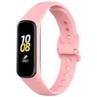 eses Szilikon szíj Samsung Galaxy Fit 2-höz - Világos rózsaszín