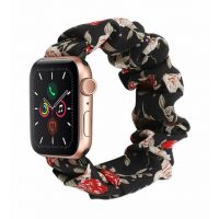 eses Elasztikus szíj Apple Watch-hoz - Mintás, rózsaszín 42mm, 44mm, 45mm, 49mm