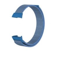 eses Nylon szíj Fitbit Charge 3-hoz - Kék