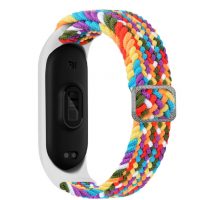 eses Szőtt rugalmas szalag Xiaomi Mi Band 3, 4, 5 és 6 telefonokhoz - Színes