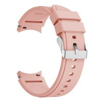 eses Szilikon szíj Samsung Galaxy Watch 4, 5, 6 telefonokhoz - Rózsaszín, 20 mm