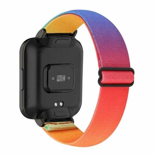 Foto - eses Rugalmas szíj Xiaomi Redmi Watch 2-hez - Szivárvány