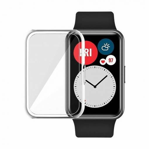 Foto - Huawei Watch Fit védőburkolat - Átlátszó