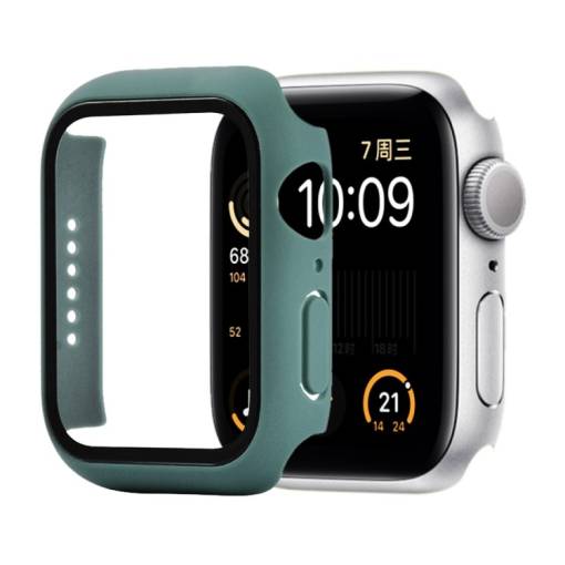 Foto - Védőborítás Apple Watch-hoz - Sötétzöld, 40 mm