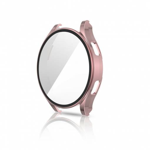 Foto - Védőborítás Samsung Galaxy Watch 4 készülékhez - Fényes rózsaszín, 44 mm