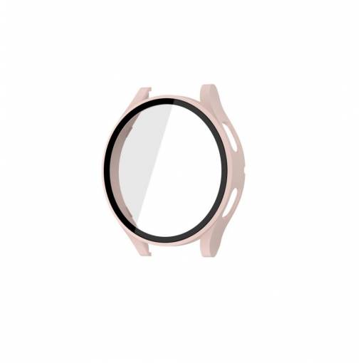 Foto - Védőborító Samsung Galaxy Watch 4 készülékhez - Világos rózsaszín, 44 mm