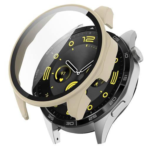 Foto - Védőburkolat a Huawei Watch GT 3-hoz - Bézs, 42 mm
