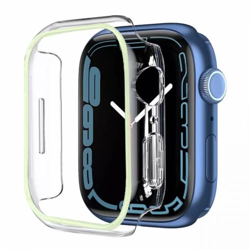 Foto - Apple Watch védőkeret - Világító sárga, 44 mm