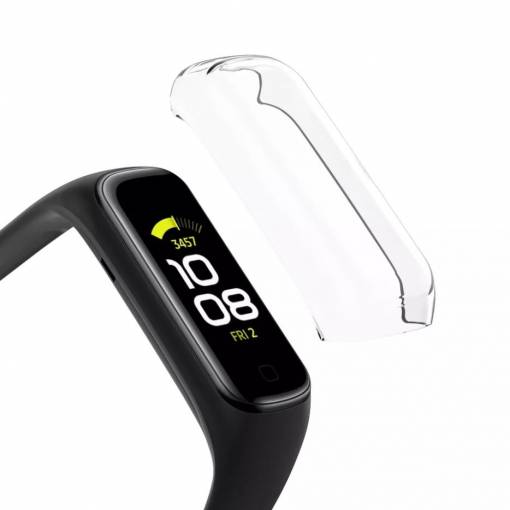 Foto - Samsung Galaxy Fit 2 védőburkolat - Átlátszó