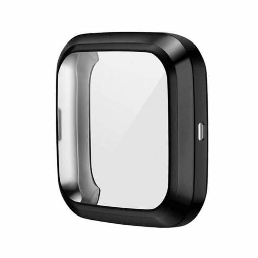 Foto - Szilikon borítás Fitbit Versa 2 készülékhez - Fekete