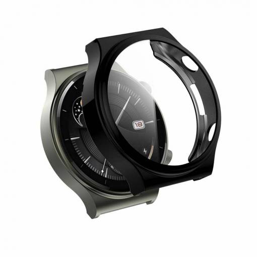 Foto - Szilikon borítás a Huawei Watch GT2 Pro-hoz - Fekete