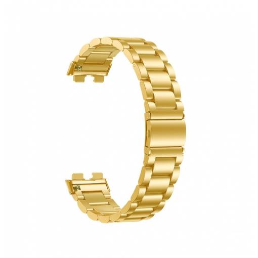 Foto - eses Fém szíj Huawei Band 8-hoz - Arany
