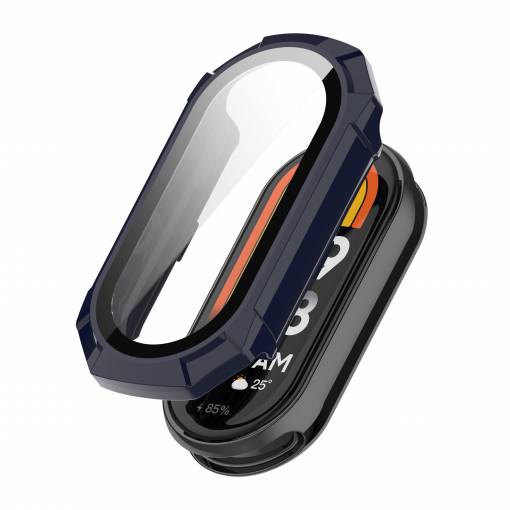 Foto - Xiaomi Mi Band 8 védőburkolat - Sötétkék