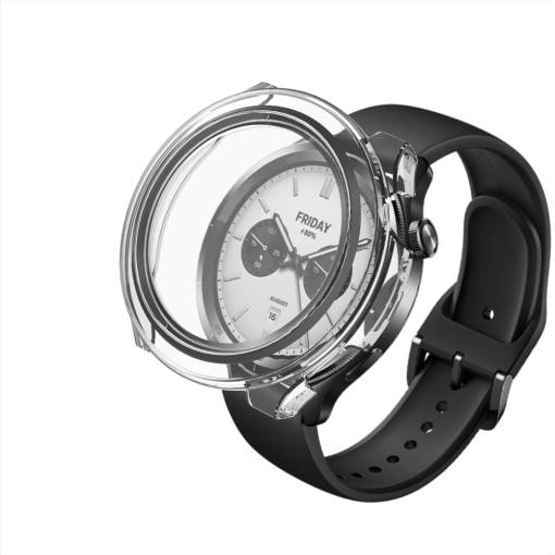 Foto - Védőburkolat Xiaomi Watch S4-hoz - Átlátszó