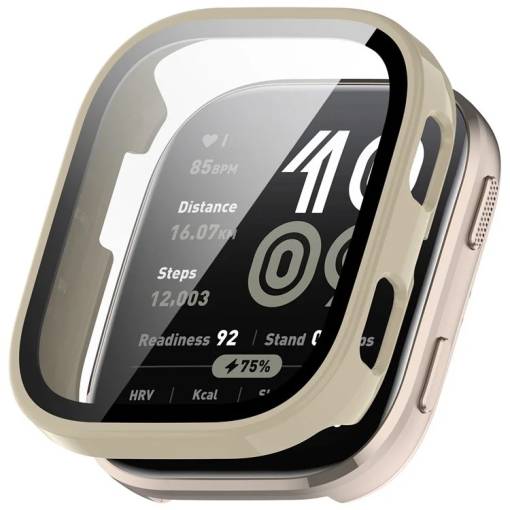 Foto - Védőborítás a Amazfit Bip 6 készülékhez - Bézs
