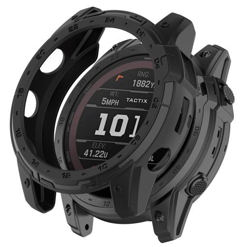Foto - Szilikon keret Garmin Enduro 2 és Garmin Tactix 7 készülékekhez - Fekete