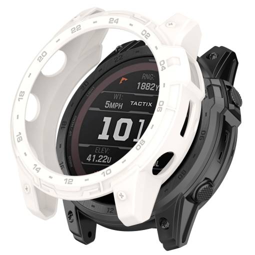 Foto - Szilikon keret Garmin Enduro 2 és Garmin Tactix 7 készülékekhez - Fehér