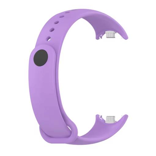 Foto - eses Szilikon szíj Xiaomi Smart Band 8 és Smart Band 9 órákhoz - Lila