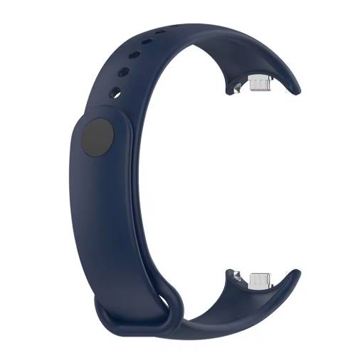 Foto - eses Szilikon szíj Xiaomi Smart Band 8 és Smart Band 9 órákhoz - Kék