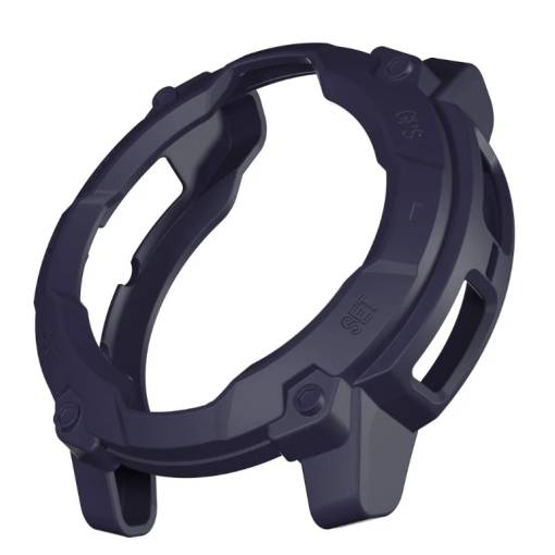 Foto - Szilikon keret Garmin Instinct 3 okosórához - Kék, 45 mm