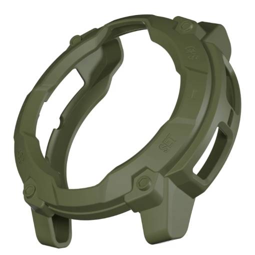 Foto - Szilikon keret Garmin Instinct 3 okosórához - Zöld, 45 mm