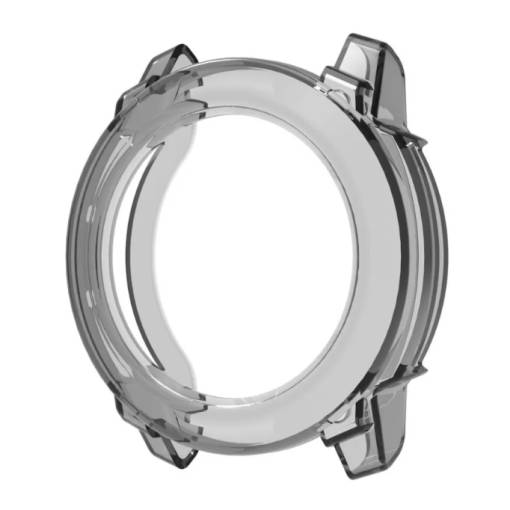 Foto - Szilikon keret Garmin Instinct 3 okosórához - Fekete, 50 mm