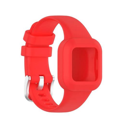 Foto - eses Szilikon pánt Garmin Vivofit Junior 3 készülékhez - Piros