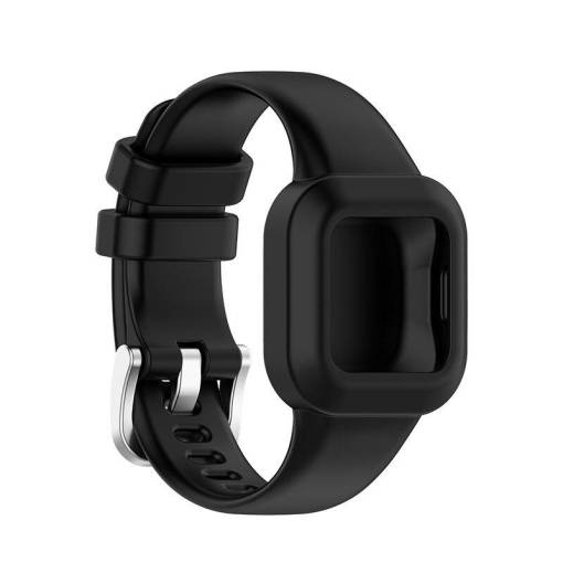 Foto - eses Szilikon pánt Garmin Vivofit Junior 3 készülékhez - Fekete