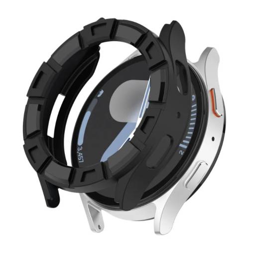 Foto - Szilikon keret Samsung Galaxy Watch 7 okosórához, 40 mm - Kék