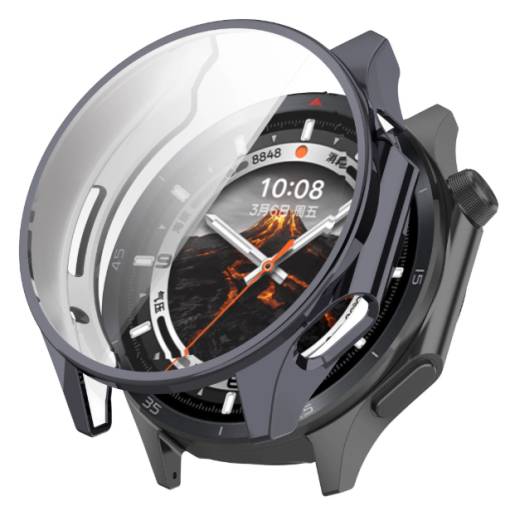 Foto - Szilikon tok Oppo Watch X2 és OnePlus Watch 3 készülékekhez - Szürke
