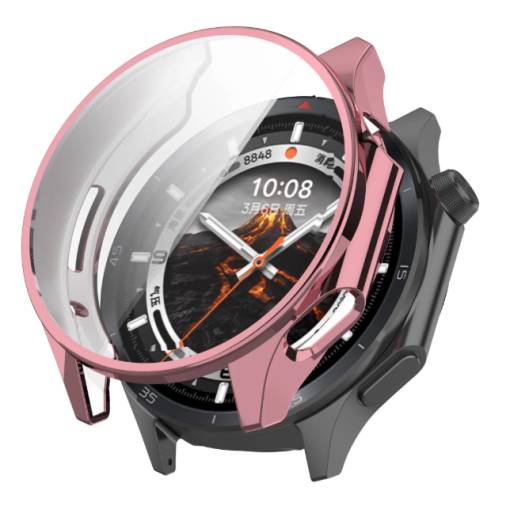 Foto - Szilikon tok Oppo Watch X2 és OnePlus Watch 3 készülékekhez - Rózsaszín