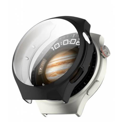 Foto - Szilikon borítás a Huawei Watch 4 Pro készülékhez - Fekete