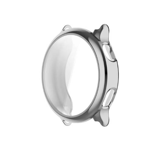 Foto - Szilikon borítás a Huawei Watch 4 készülékhez - Ezüst